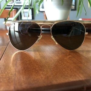 RayBan 3025 Polarized Aviators (small 55mm)